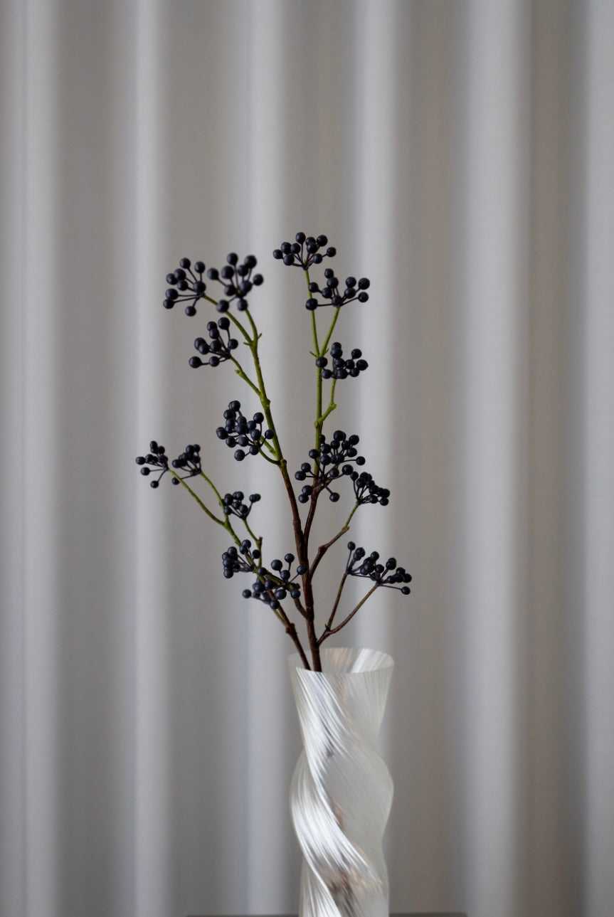 Artificial Berry Branch – Blue