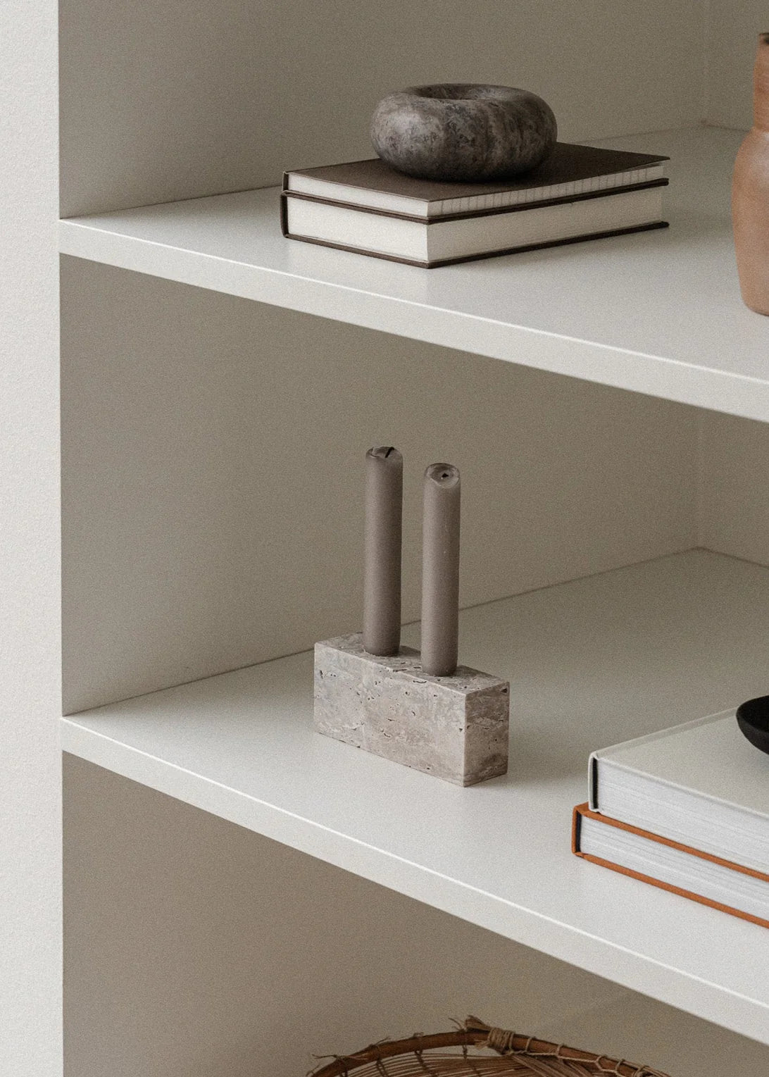 Epode |Candleholder two candles