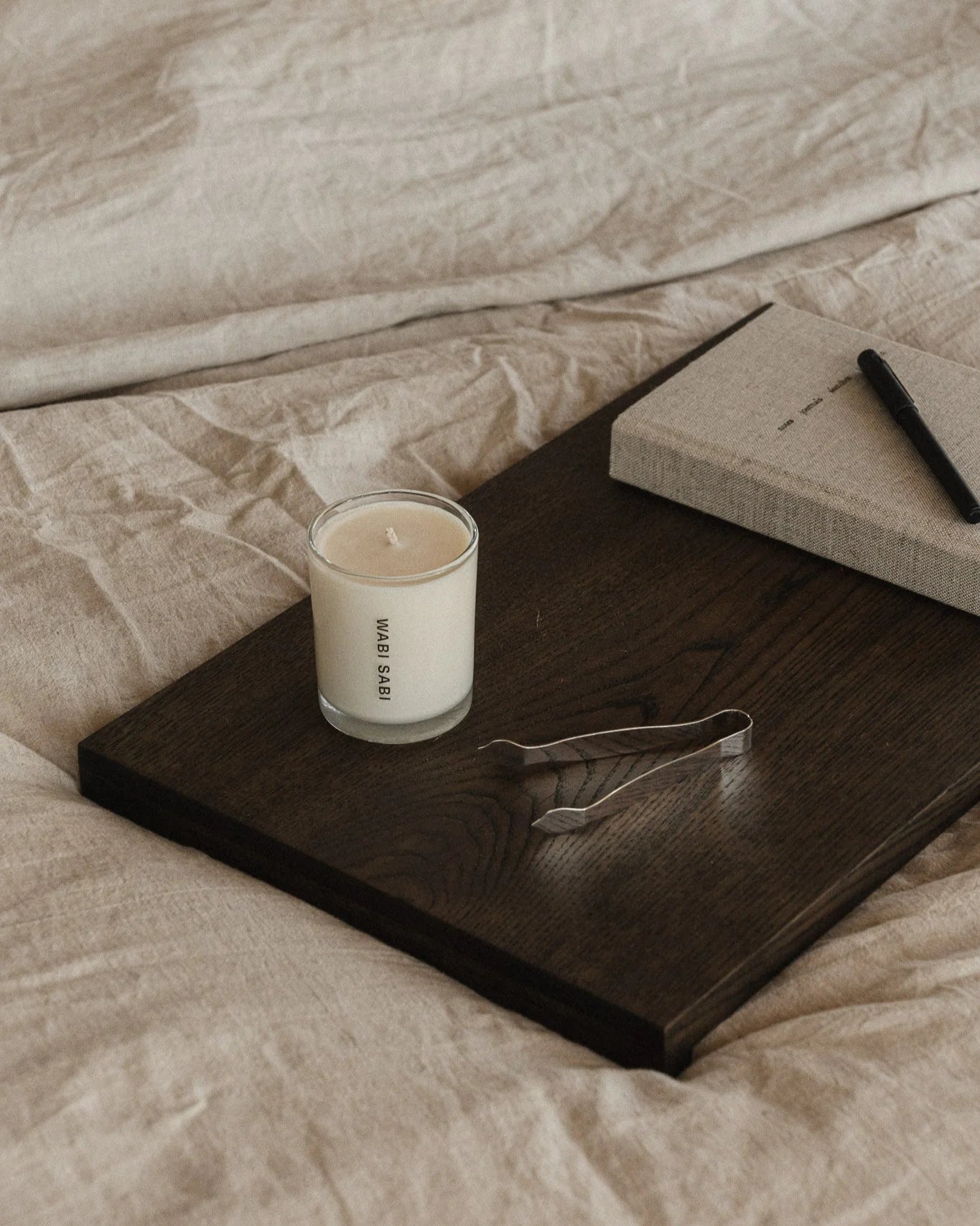 Notes | Scented Candle, Linen Sea