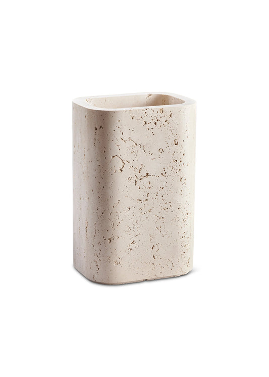 SIV | Travertine, Vase, Large