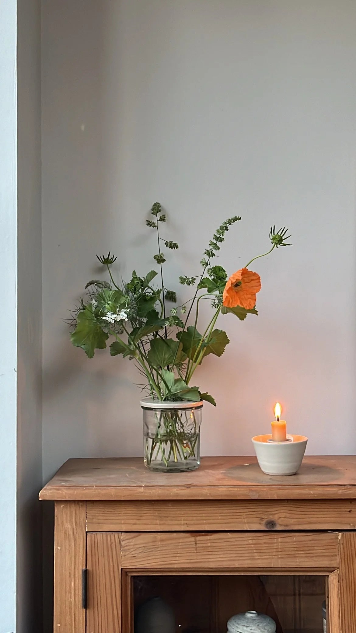 Floral holder «lokk»