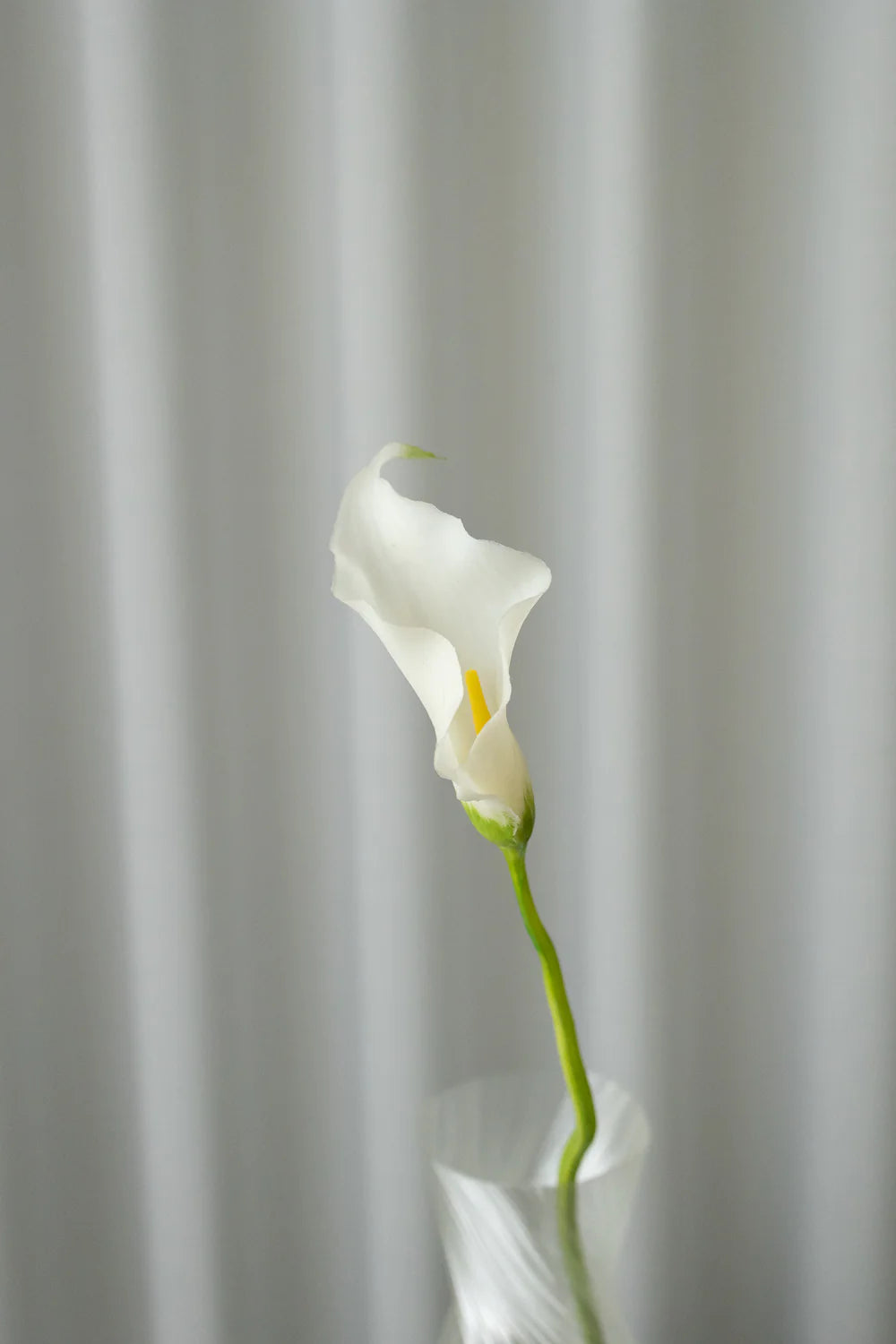 Artificial Lifelike Calla Lily - White