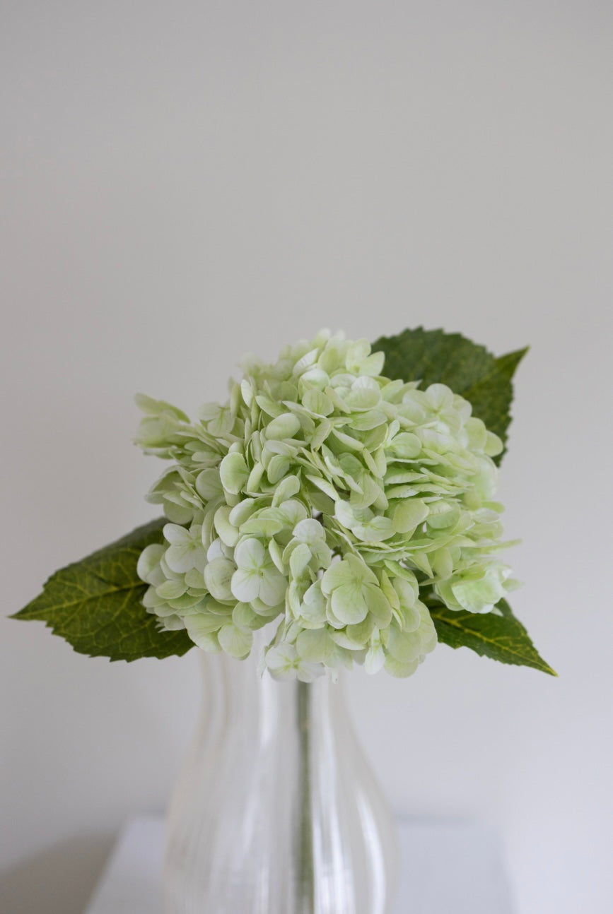 Artificial Hydrangea Light Green