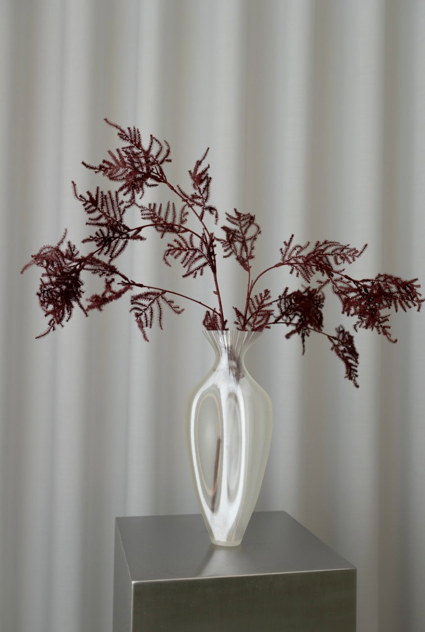 Artificial Lifelike Asparagus - Bordeaux