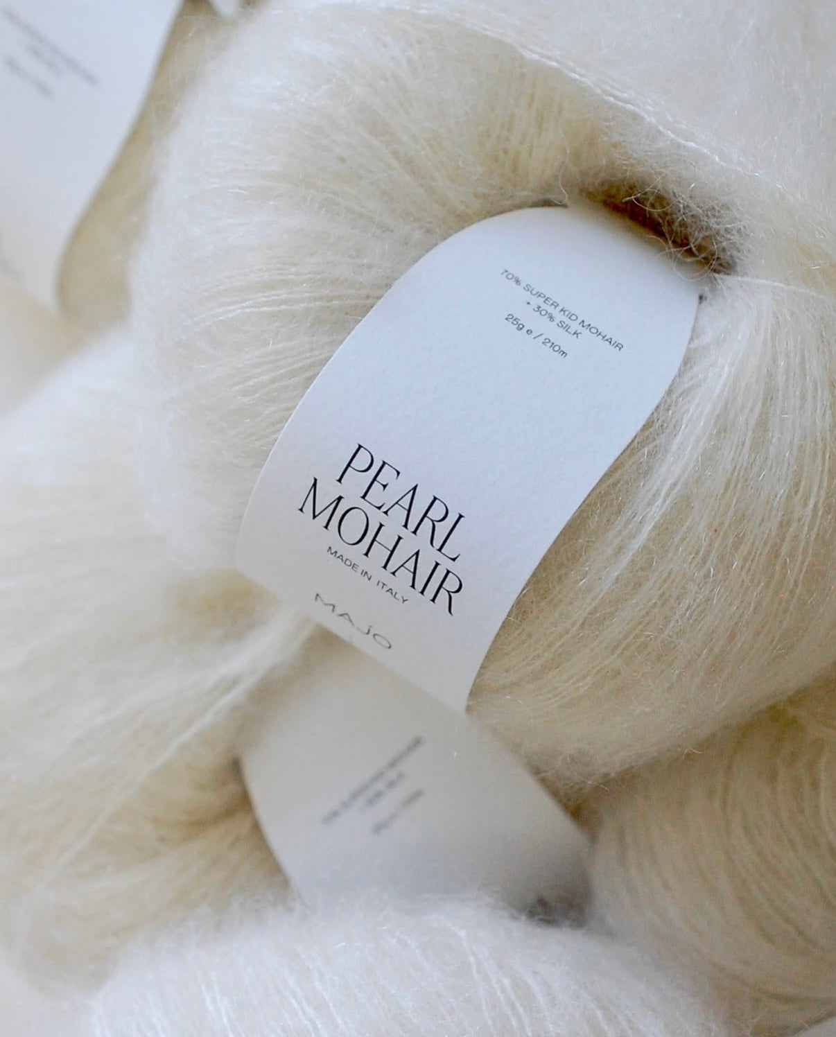 PEARL MOHAIR, 100 Ivory