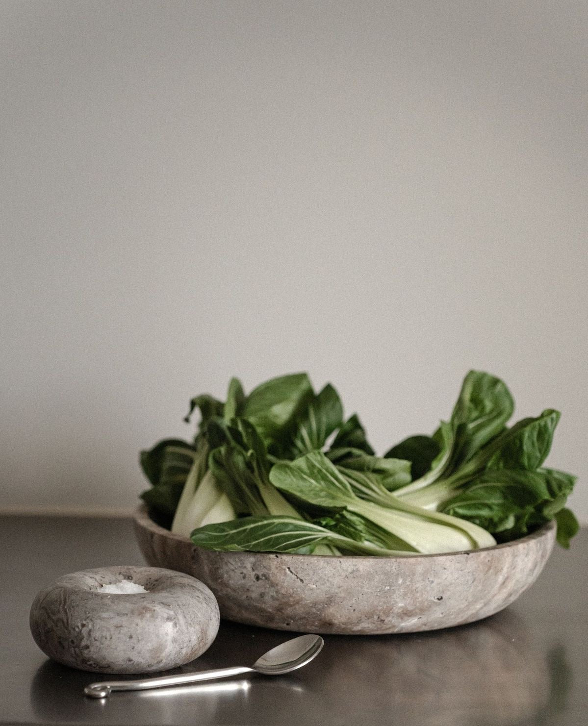 HYBEN | travertine, bowl, small
