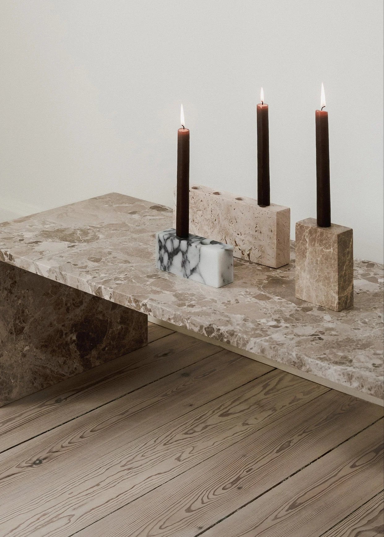 Epode |Candleholder two candles