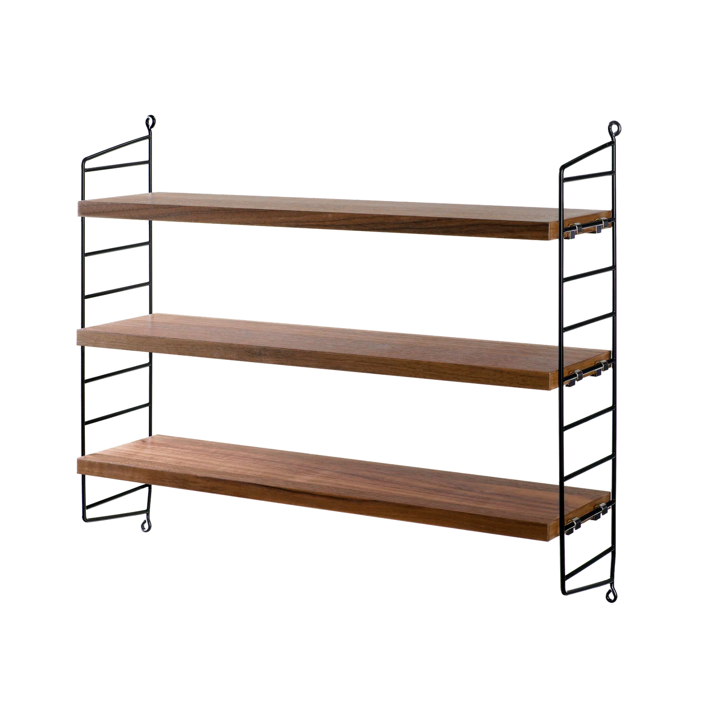 Hylle - pocket 60x15xh50 hvit/eik