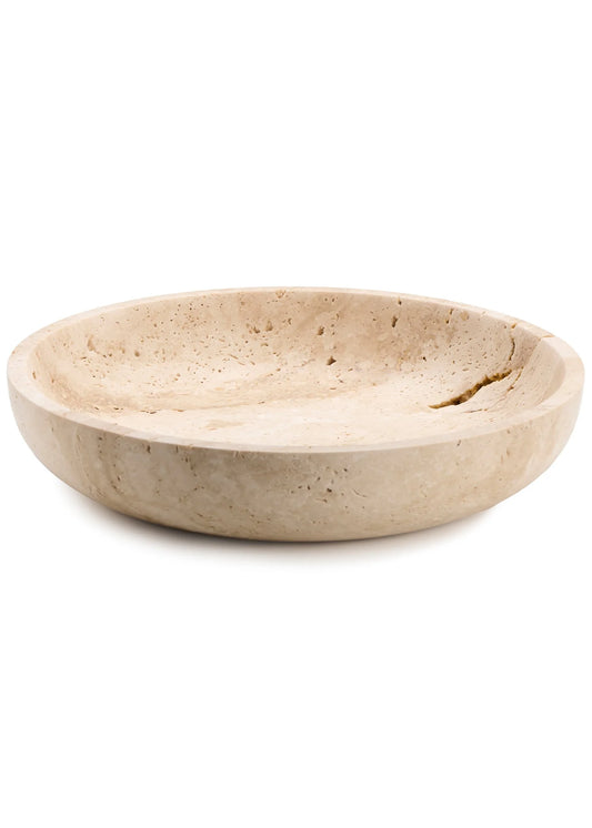 HYBEN | travertine, bowl, small