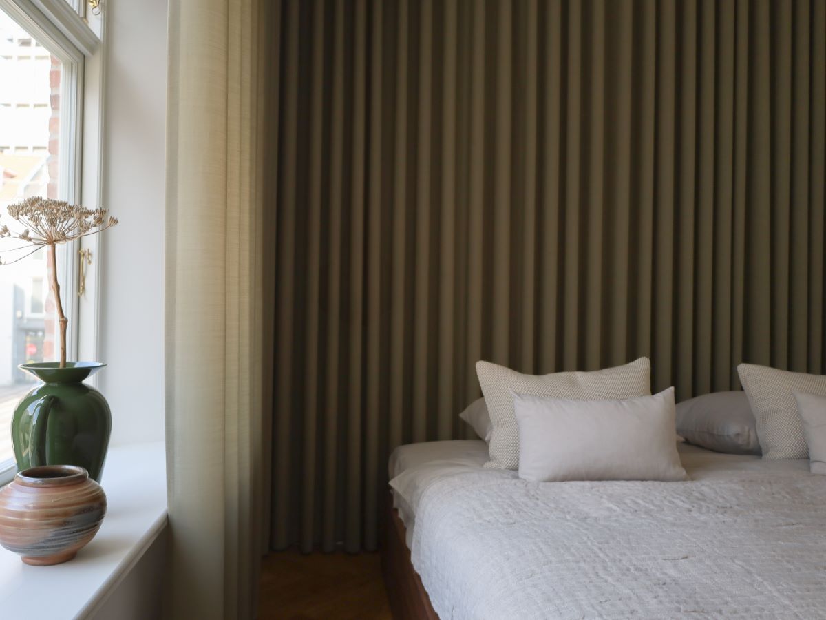 Book time til veiledning av skreddersydde gardiner